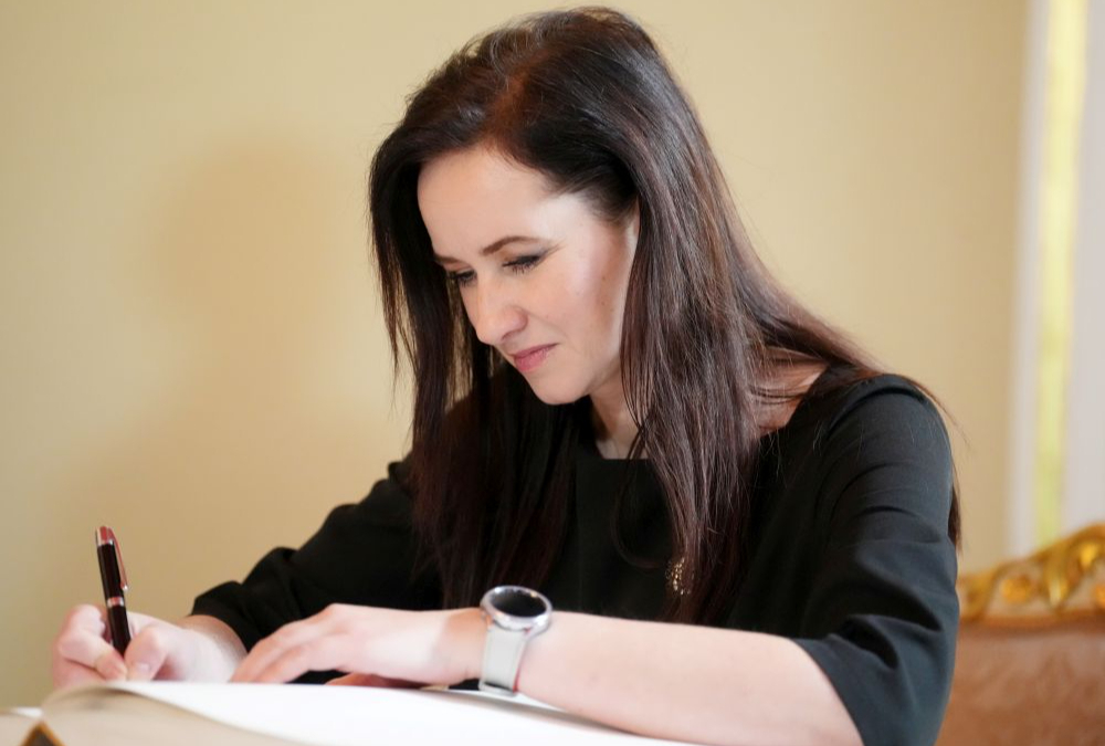 Lietuvas premjerministre Inga Ruginiene.