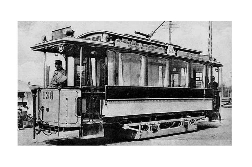 Rīgas tramvajs 20. gs. sākumā.