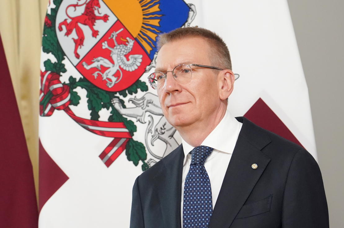 Valsts prezidents Edgars Rinkēvičs.