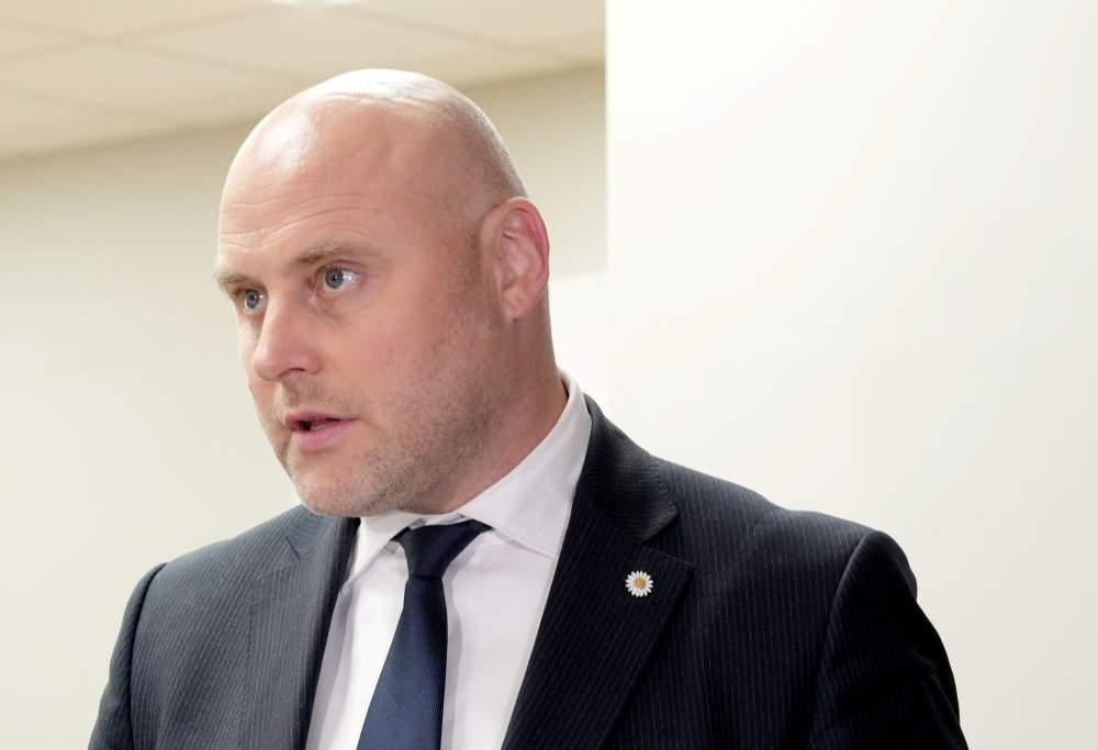 Premjera amatam nominētais "Apvienotā saraksta" politiķis, Saeimas deputāts Andris Kulbergs.
