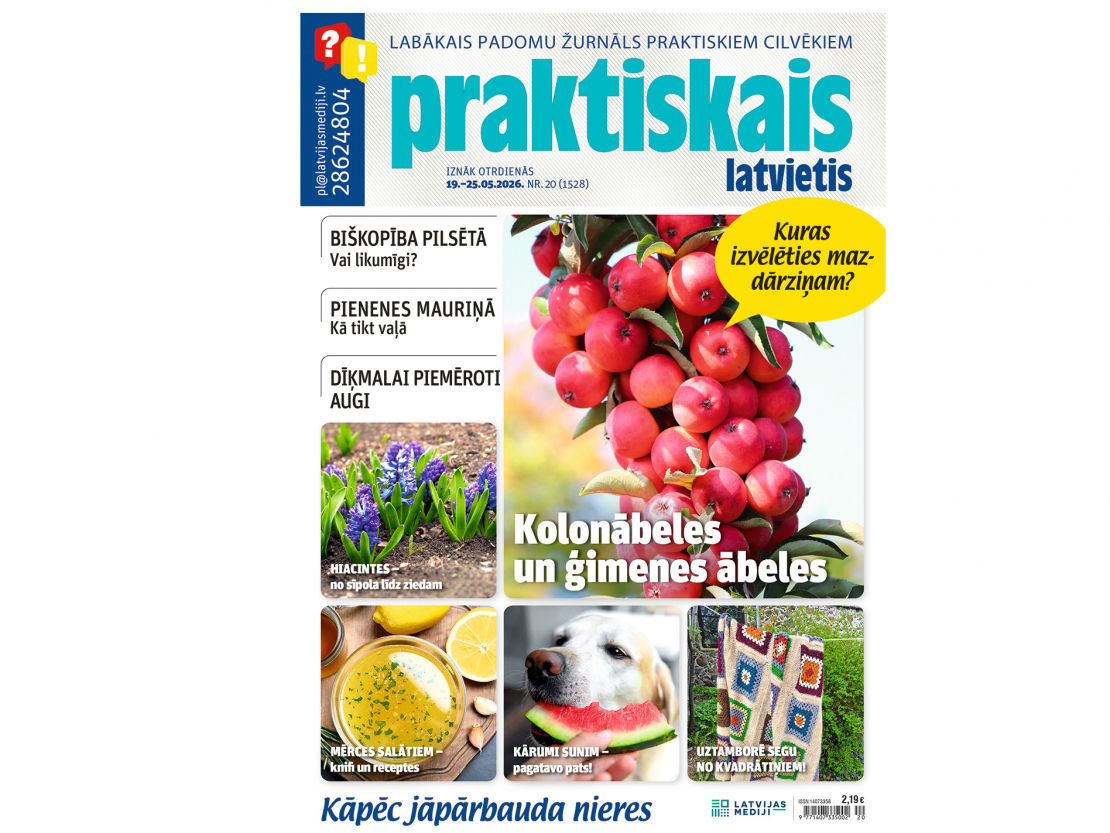 Jaunā žurnāla vāks.