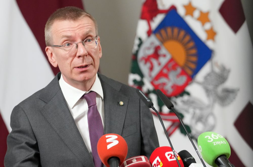 Valsts prezidents Edgars Rinkēvičs.