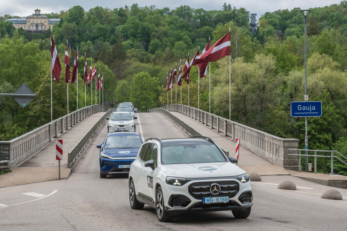 "Latvijas e-Auto" 2026./2027. gada sezonas pirmā testu diena.