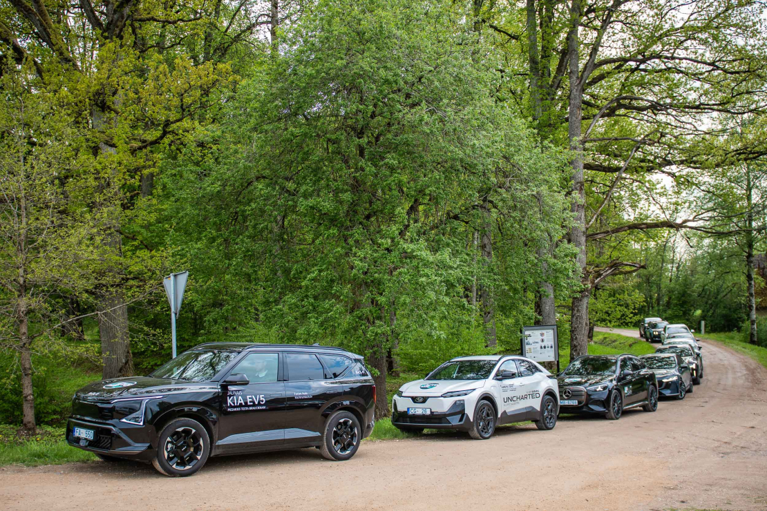 "Latvijas e-Auto" 2026./2027. gada sezonas pirmā testu diena.