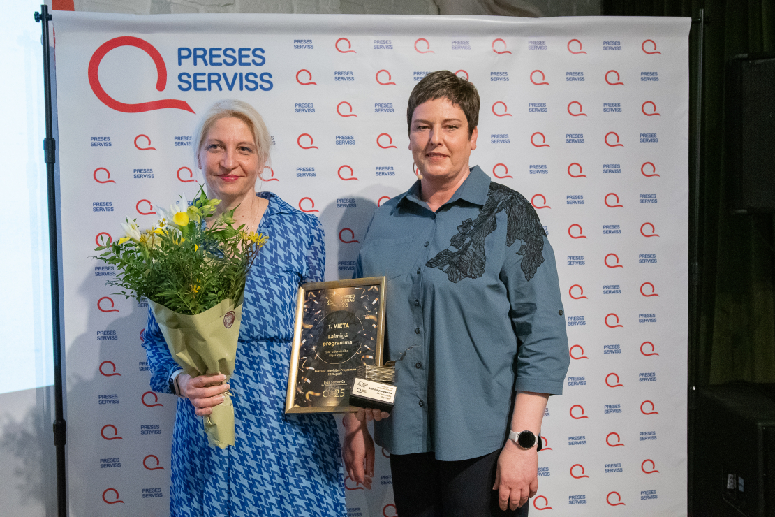 Apbalvoti labākie 2025. gada preses izdevumi.