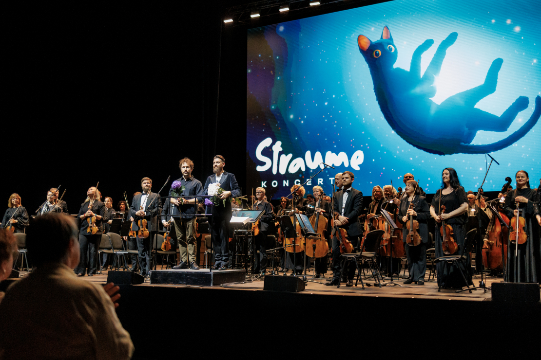 Rīgā izskan koncerts "Straume koncertā".