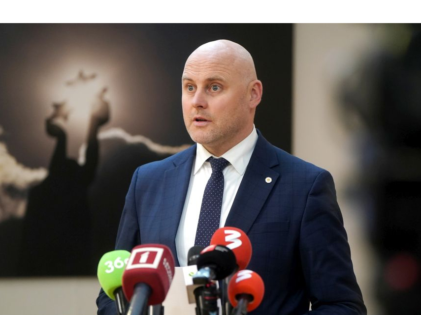 Ministru prezidenta amatam nominētais "Apvienotā saraksta" politiķis Andris Kulbergs.