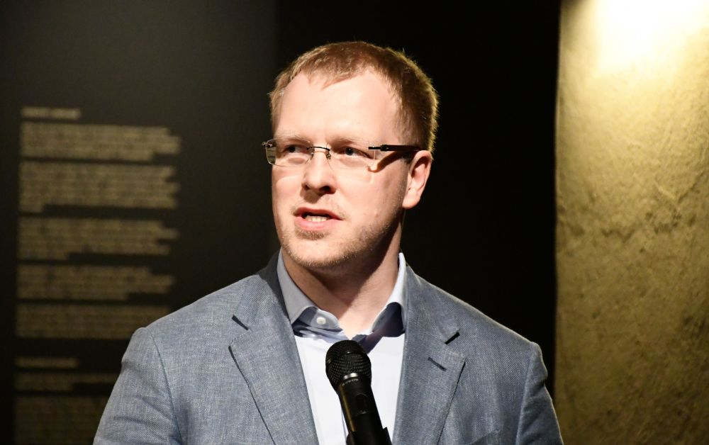 Daugavpils mērs Andrejs Elksniņš ("Sarauj, Latgale!").