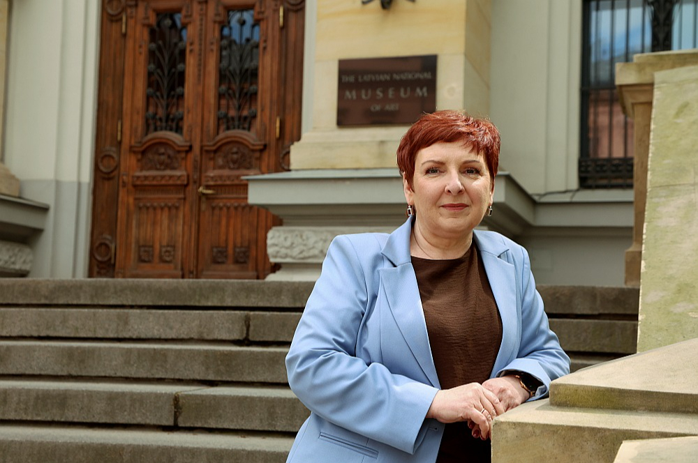 Iveta Derkusova: "Manā ieskatā lielākā vērtība ir vēsturiski veidojusies Latvijas mākslas kolekcija kā kopums. Šo kolekciju mērķtiecīgi ir veidojuši visi muzeja direktori no Vilhelma Purvīša līdz Mārai Lācei."