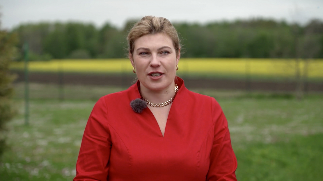 Dzejniece Magone Liedeskalna.