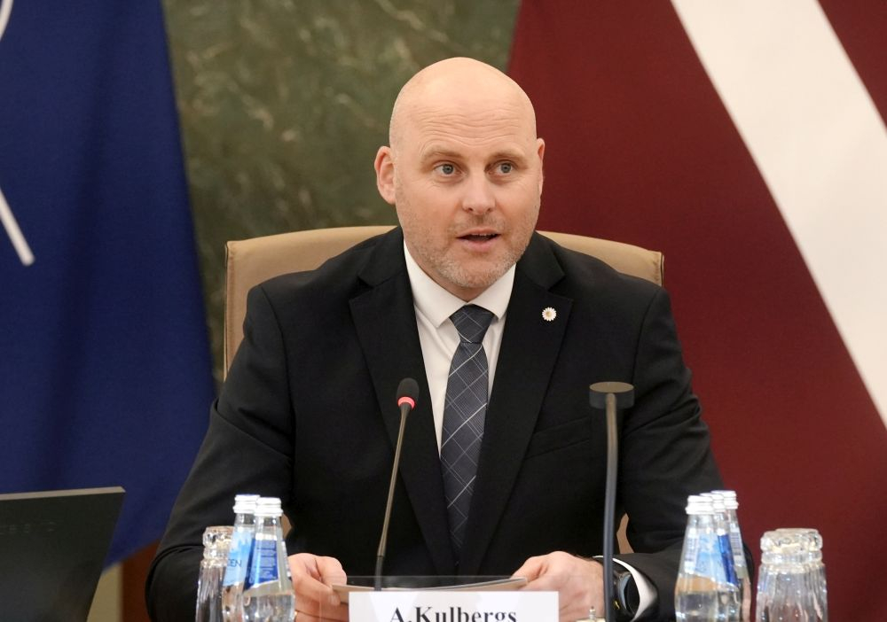 Ministru prezidents Andris Kulbergs..