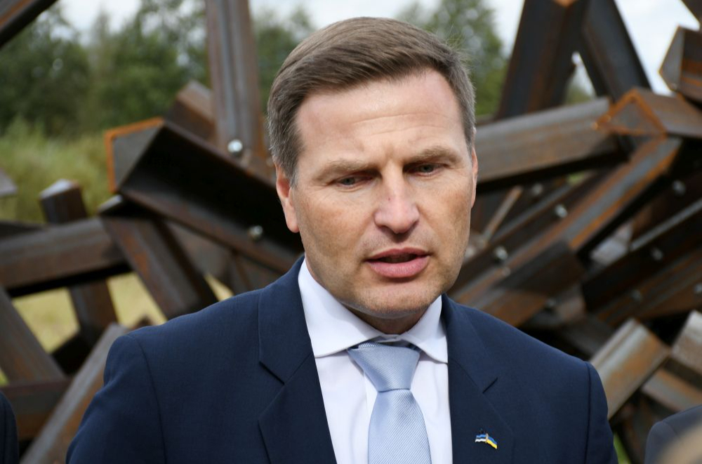 Igaunijas aizsardzības ministrs Hanno Pevkurs.