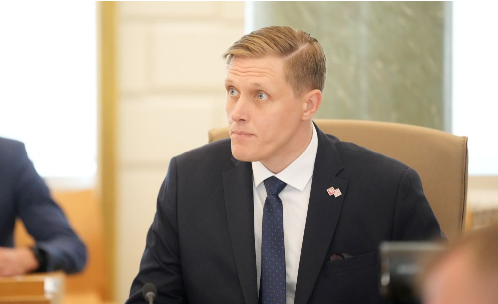 Iekšlietu ministrs Jānis Dombrava. 