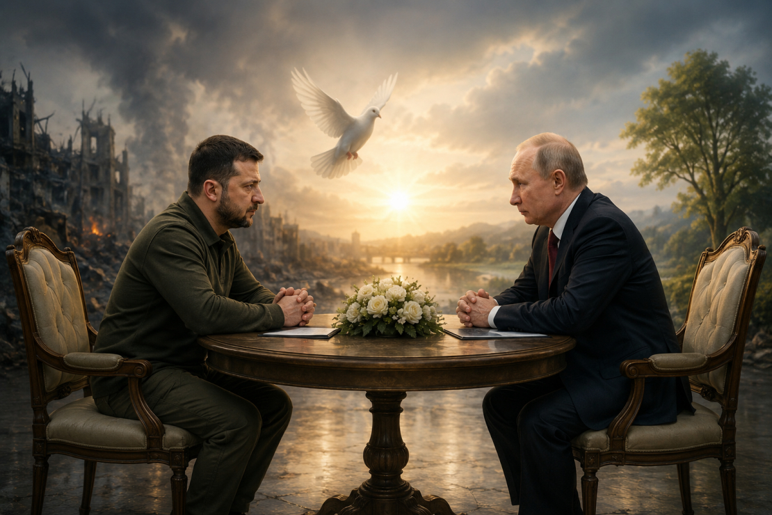 Ukrainas prezidents Volodimirs Zelenskis ceturtdien atklātā vēstulē Krievijas diktatoram Vladimiram Putinam piedāvāja tikties klātienē. Ilustratīvs attēls. 
