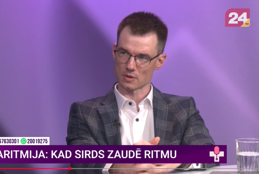 Aritmologs Daiņus Gilis.