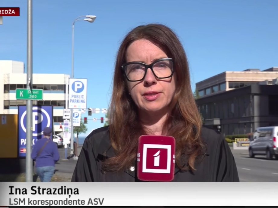 Ina Strazdiņa Aļaskā. 