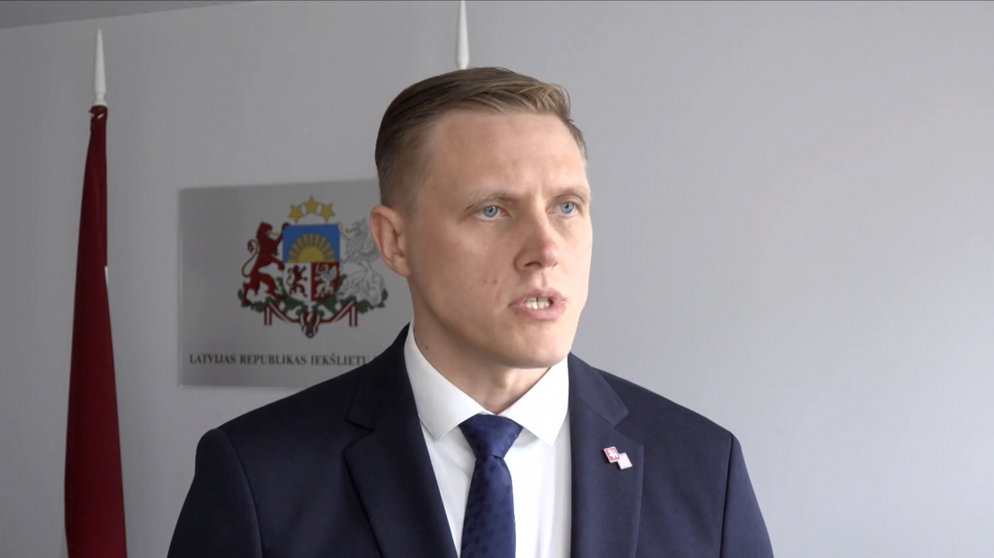 Iekšlietu ministrs Jānis Dombrava.