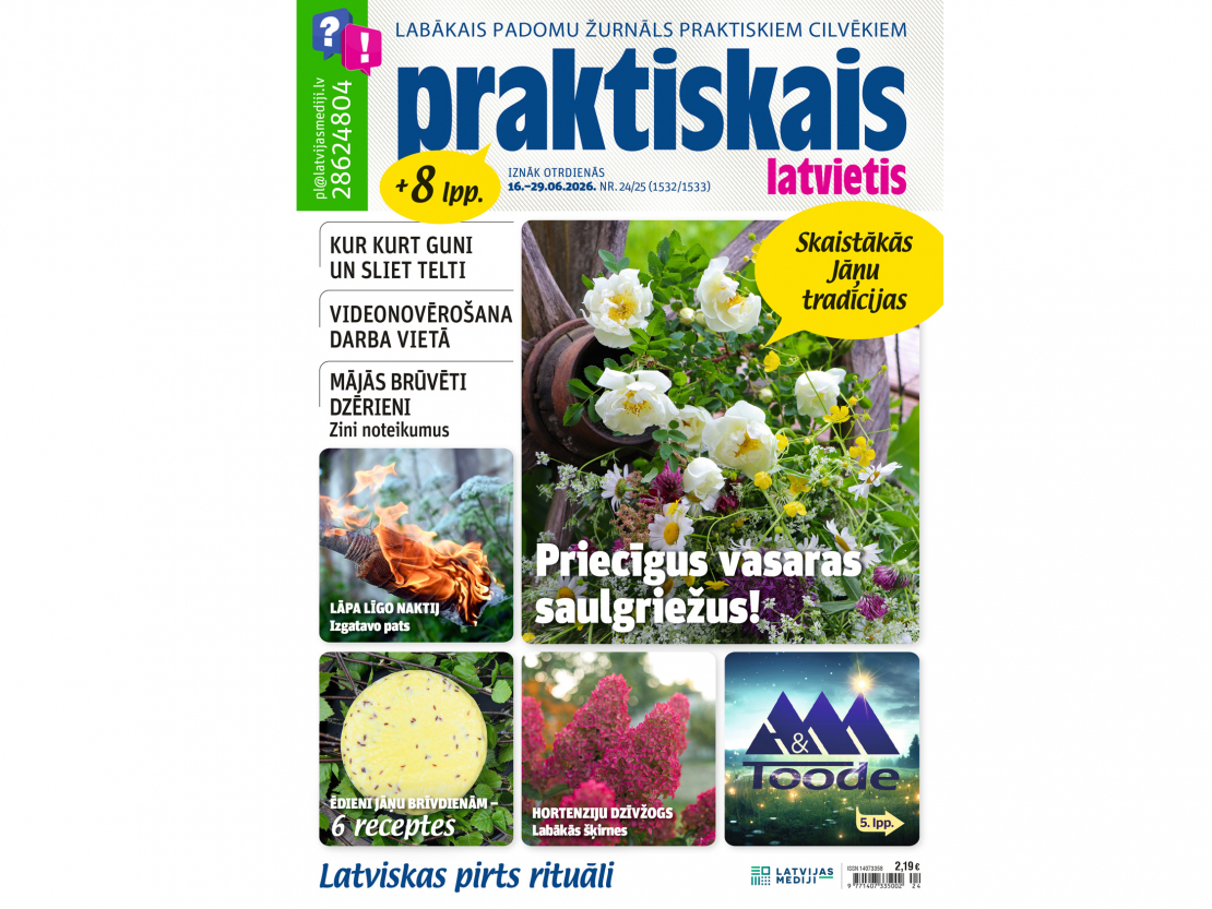 Jaunā žurnāla vāks.