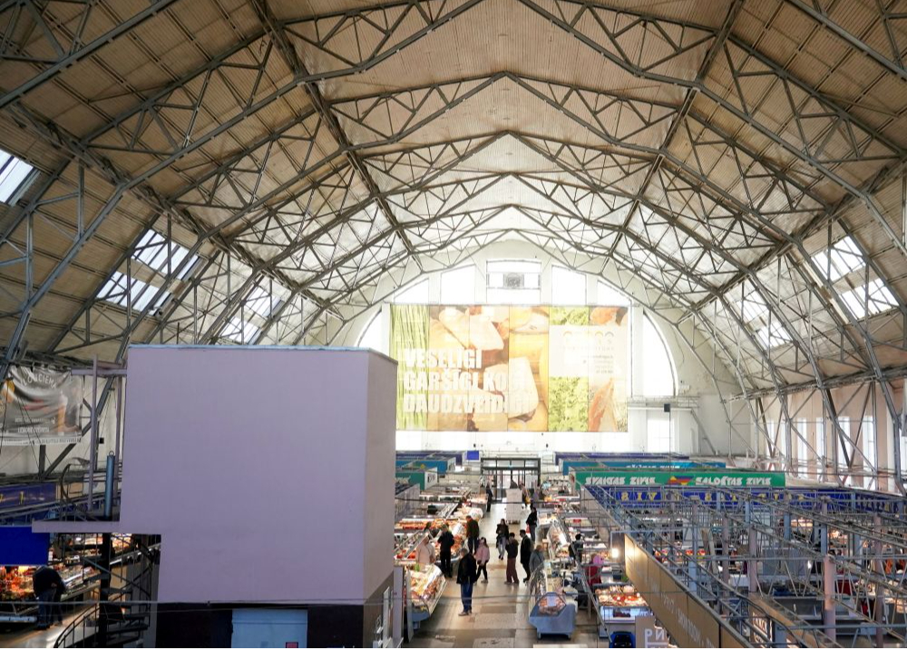 Rīgas Centrāltirgus paviljons.