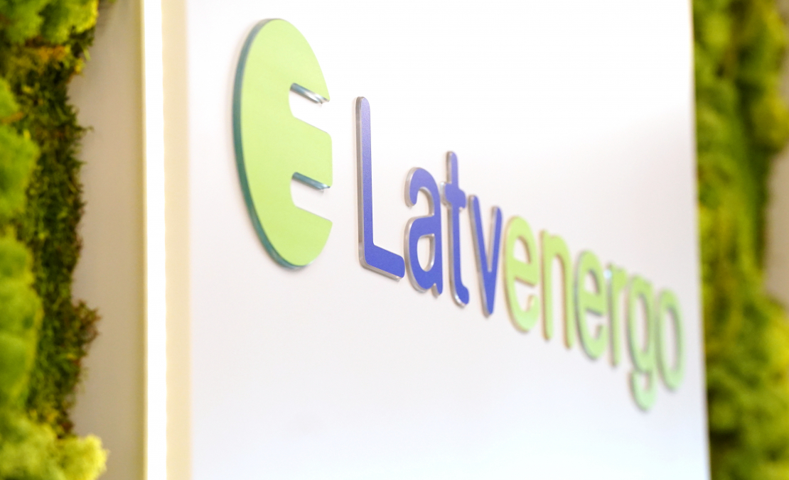 AS "Latvenergo" logo.