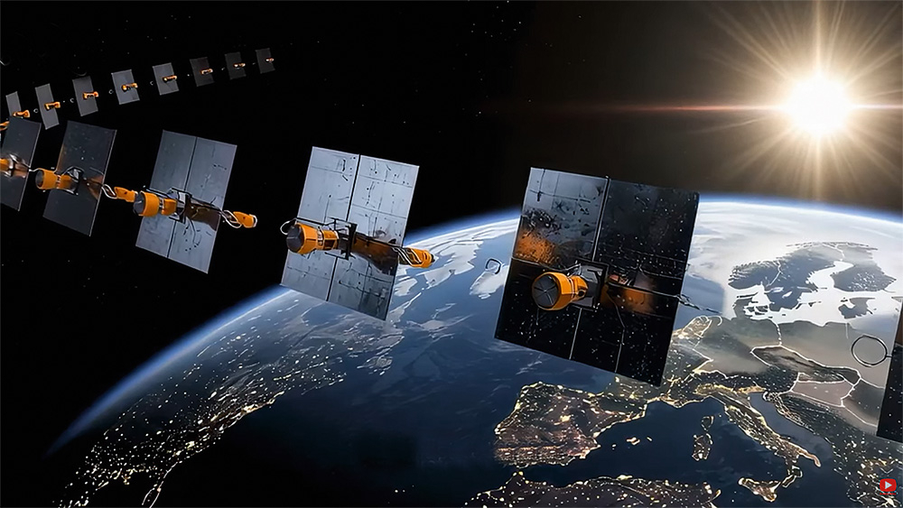 Uzņēmuma "Reflect Orbital" nākotnes orbitālie spoguļi.