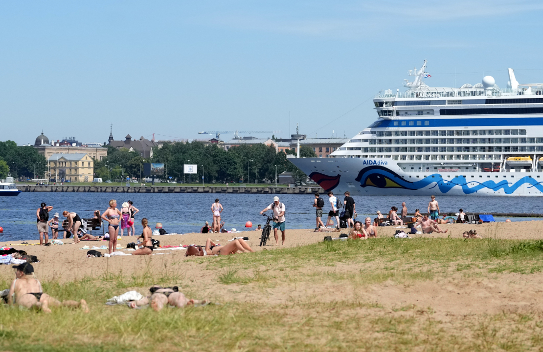 Ķīpsalas peldvieta.
