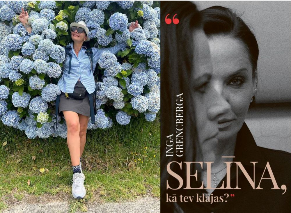 Inga Grencberga šovasar Santjago ceļā.