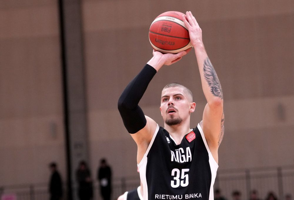 Basketbolists Kristaps Ķilps.