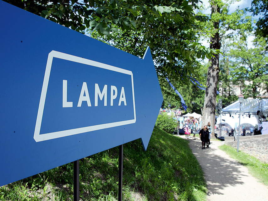 Sarunu festīvālā LAMPA Cēsīs.