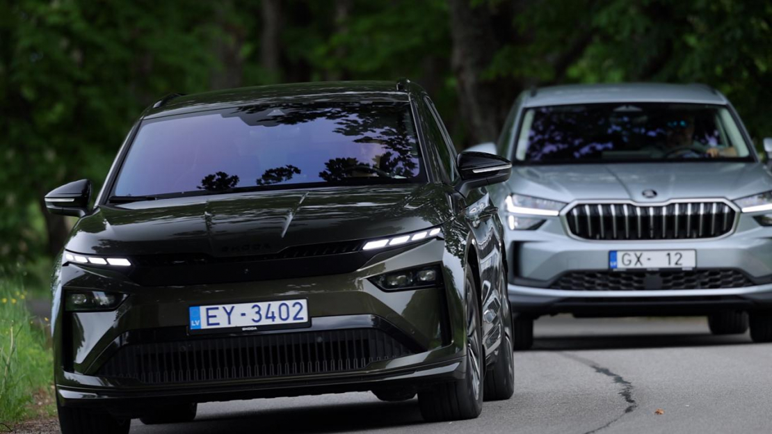 Škoda Enyaq un Škoda Kodiaq iV Plug-in Hybrid.
