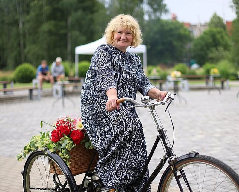 Ventspils novada Zlēku kultūras nama vadītāja Kristīne Kauliņa.