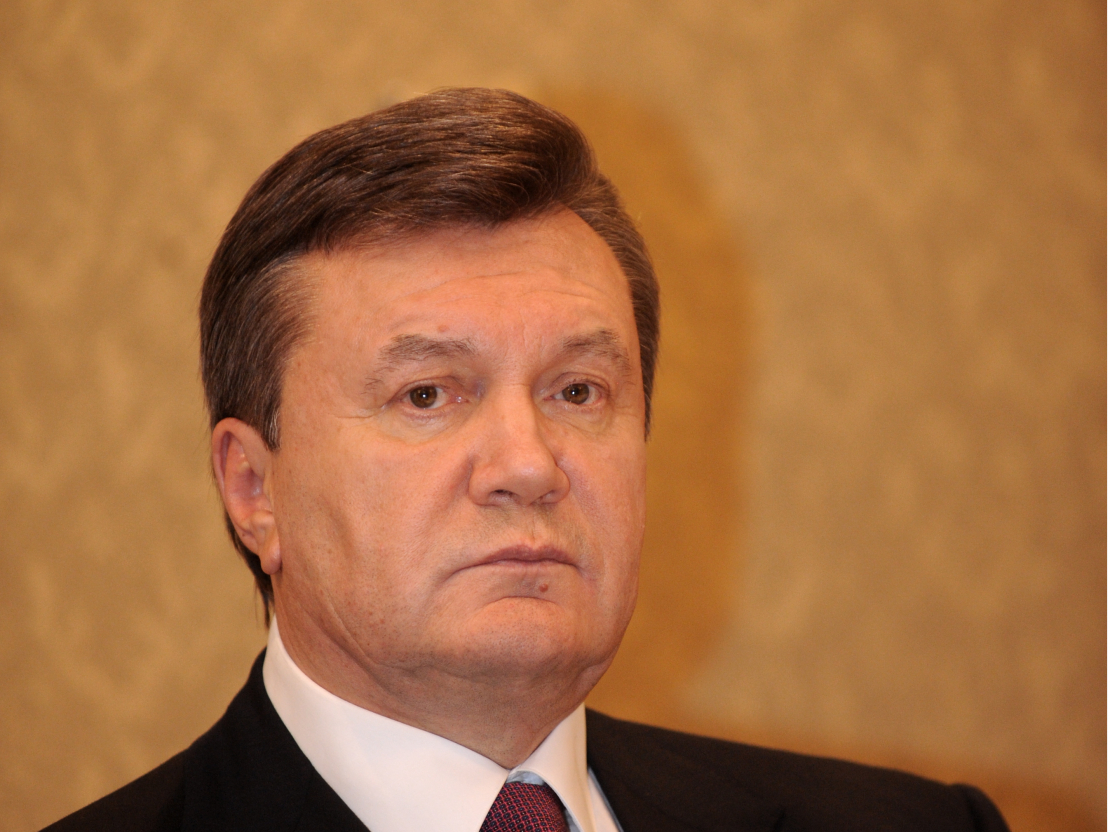 Ukrainas prezidents Viktors Janukovičs piedalās Latvijas - Ukrainas biznesa forumā 2010. gadā.