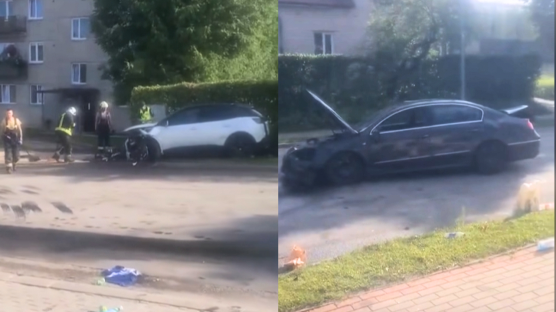 Autoavārija Madonā.