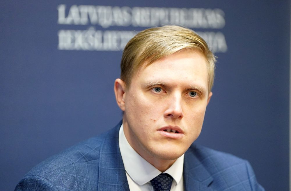 Iekšlietu ministrs Jānis Dombrava.