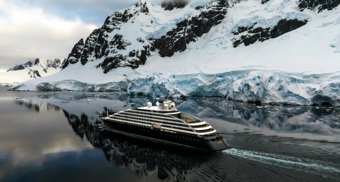 Luksusa ekspedīciju kruīza kuģis "Scenic Eclipse II".
