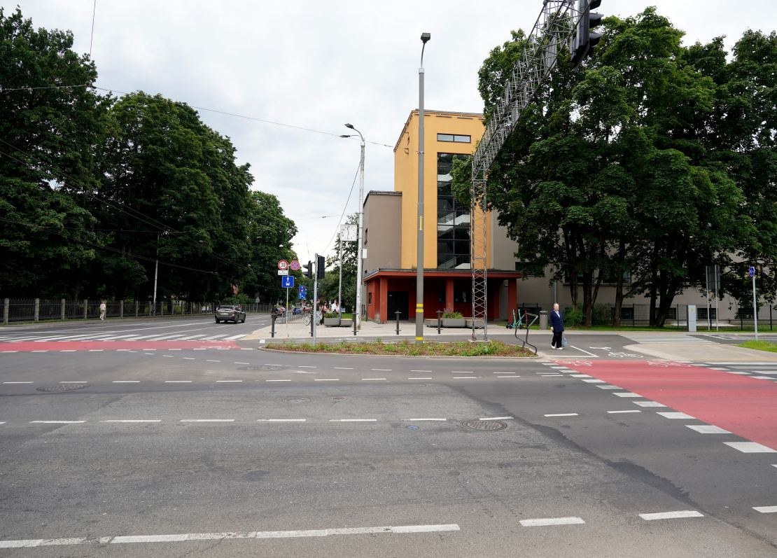 Reģionālais veloceļš Dzirciemā.