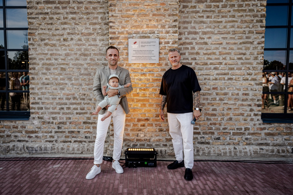 "Rocket Bean" jaunās grauzdētavas atklāšanas pasākums Rīgā.
