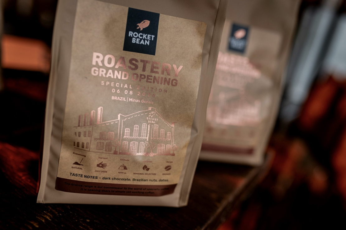 "Rocket Bean" jaunās grauzdētavas atklāšanas pasākums Rīgā.