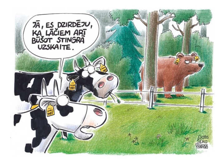 Zīmē Gatis Šļūka: Lāču uzskaite.