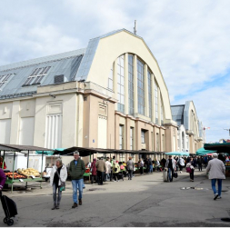 Rīgas centrāltirgus.