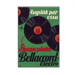 "Bellacord" 20. gs. 30. gadu plakāts.