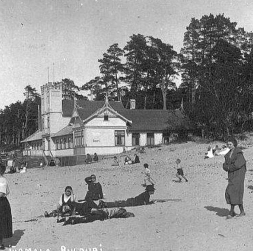 Atpūtnieki Bulduros 20. gs. 20. gados.