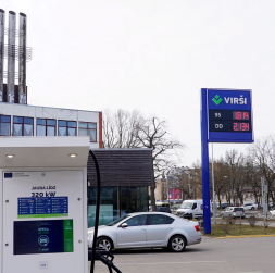 Degvielas uzpildes stacija "Virši" 2026. gada 24. martā. Degvielas uzpildes stacija "Virši" 2026. gada 24. martā.