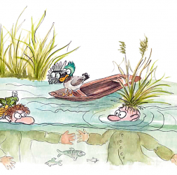 Lai arī oktobra ezers mūs bija pieņēmis kā savējos, iesnas mēs tā arī nedabūjām, toties stāstu – uz visu mūžu!