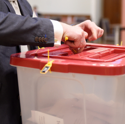 Balsu skaitīšana 14. Saeimas vēlēšanās.