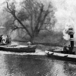 Pilsētas kanāla tīrīšana 1926. gadā.