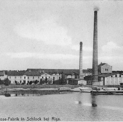 Slokas papīrfabrika 19./20. gs. mijā.