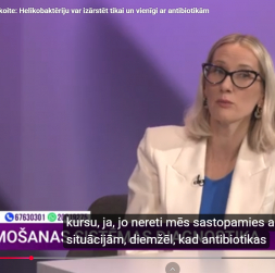  Vēdera klīnikas vadītāja, gastroenteroloģe, endoskopiste Ilona Vilkoite.