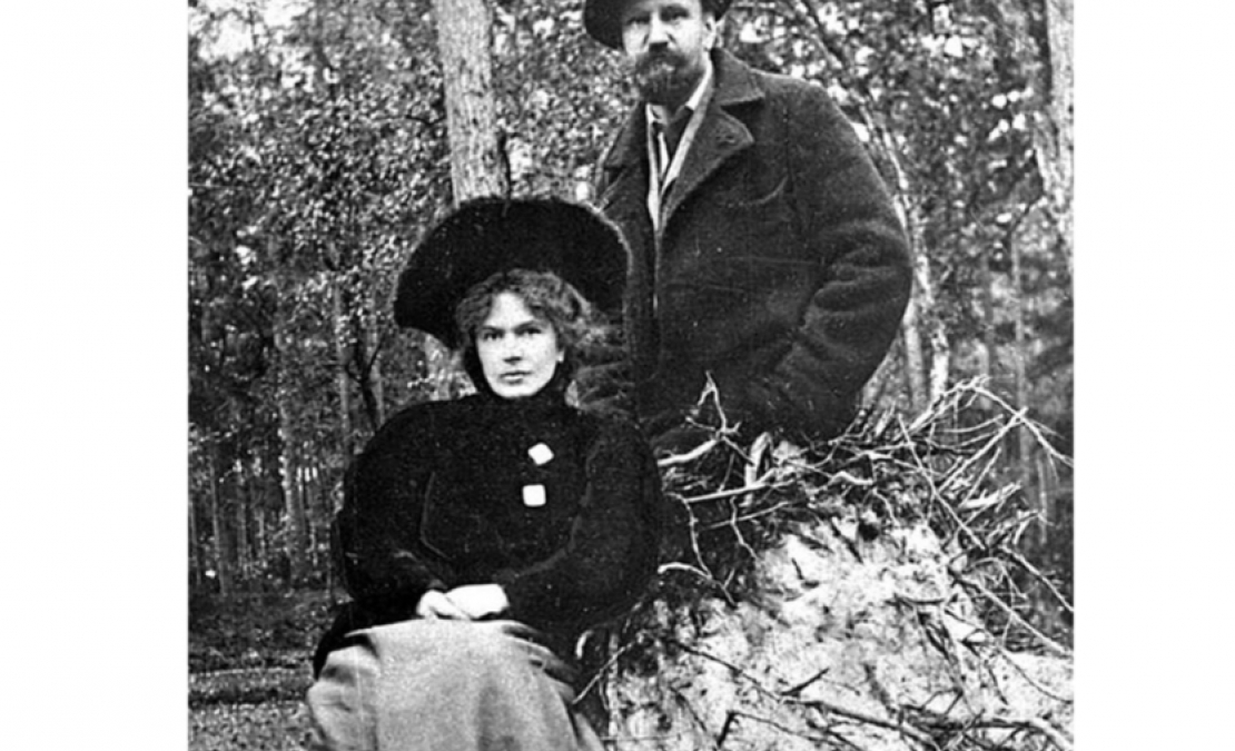 Rainis un Aspazija ap 1905. gadu. Rainis un Aspazija ap 1905. gadu.