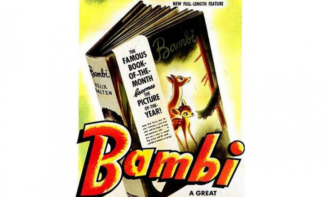 1923. gada 2. martā. Bambijs, kas kļuva par Bembiju